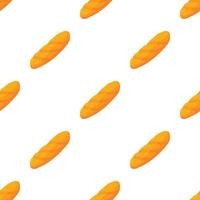 Baguette pattern seamless vector