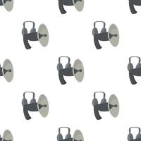 Loudspeaker pattern seamless vector