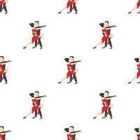 Tango pattern seamless vector