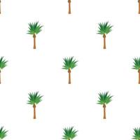Traditional palm pattern seamless vector