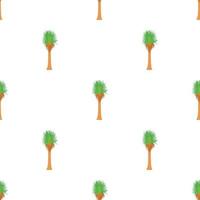 Coconut palm pattern seamless vector