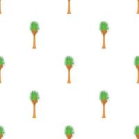 Coconut palm pattern seamless vector