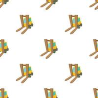 Forklift pattern seamless vector