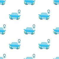 Car pattern seamless vector