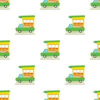 Indian taxi pattern seamless vector