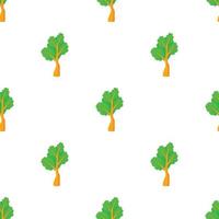 Tree pattern seamless vector