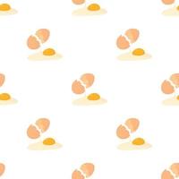 Egg pattern seamless vector