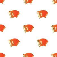 Accordion pattern seamless vector