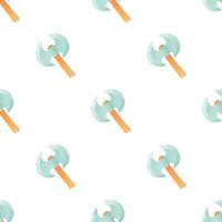 Poleaxe pattern seamless vector