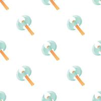 Poleaxe pattern seamless vector