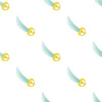 Cutlass pattern seamless vector
