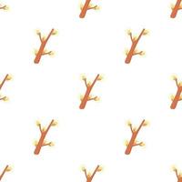 Twig pattern seamless vector