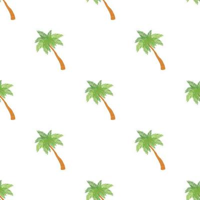 Date palm pattern seamless vector