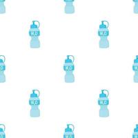 Water bottle pattern seamless vector