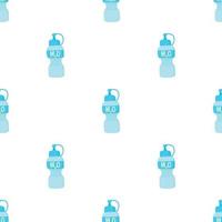 Water bottle pattern seamless vector