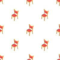 Chair pattern seamless vector