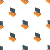 Computer pattern seamless vector