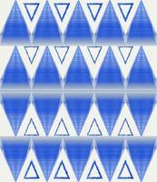 Abstract blue geometric shapes background with triangle vector