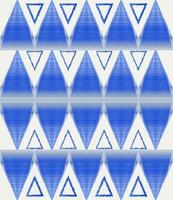 Abstract blue geometric shapes background with triangle vector