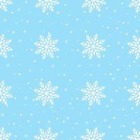 Holiday backdrop, snowflake pattern vector