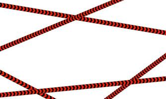 Black and red line striped vector