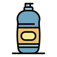 Bleach product icon color outline vector