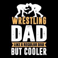 Dad Like A Regular Dad But Cooler t shirt design free, Dad t shirt design vector