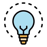 Expertise intelligence icon color outline vector