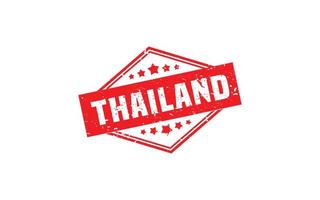 THAILAND rubber stamp with grunge style on white background vector