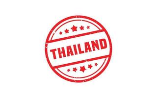 sello de goma de Tailandia con estilo grunge sobre fondo blanco vector