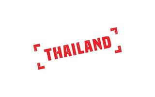 THAILAND rubber stamp with grunge style on white background vector