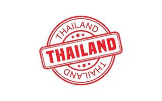 THAILAND rubber stamp with grunge style on white background vector