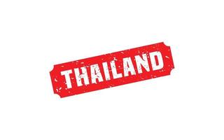 THAILAND rubber stamp with grunge style on white background vector