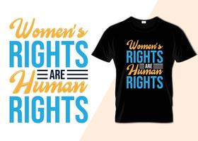 diseño de camiseta del 10 de diciembre del día internacional de los derechos humanos vector