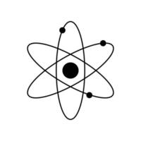 logo of chemical atom atomic science vector