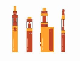 cigarrillos electrónicos y vaporizadores alternativos vector