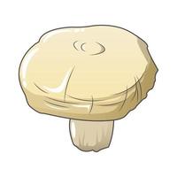 Champignon icon, cartoon style vector