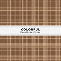 Flannel pattern design vector