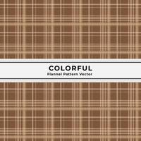 Flannel pattern design vector