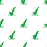 Green check mark pattern seamless vector