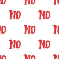 No inscription pattern seamless vector