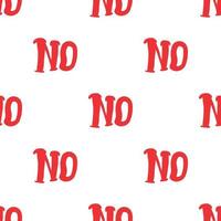 No inscription pattern seamless vector