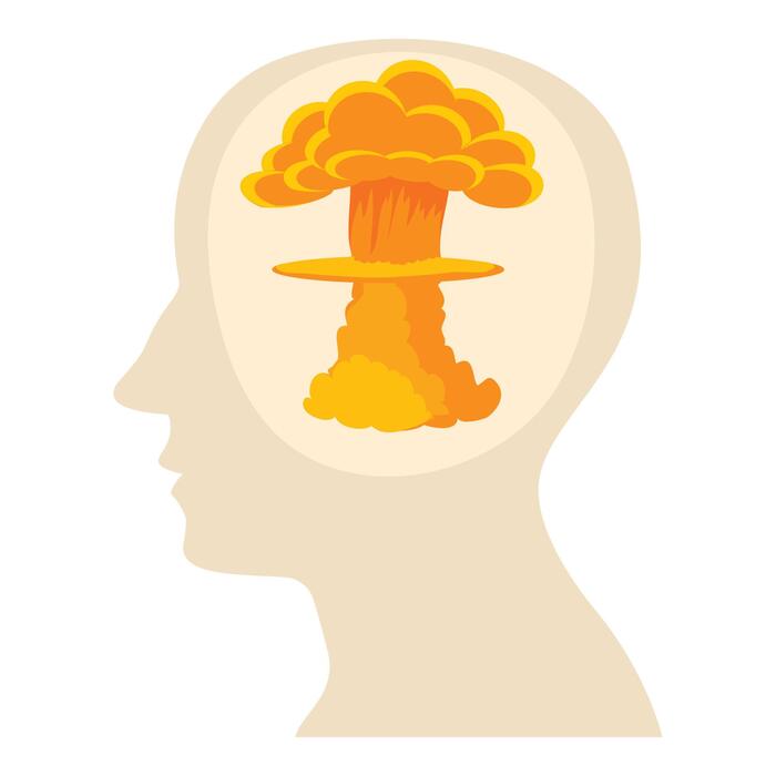Brain Explosion Vector Art, Icons, and Graphics for Free Download