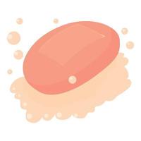 Soap icon, cartoon style vector