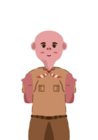 Boy Student Wear Scout Clothes png