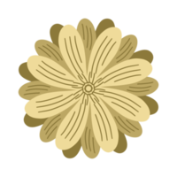 flor batik estética png