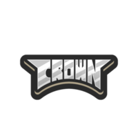 Badge crown template design png
