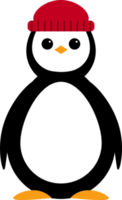 ilustração de design de pinguim isolada em fundo transparente png