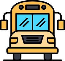 Bus Creative Icon Design vector