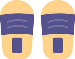 Slippers Creative Icon Design vector